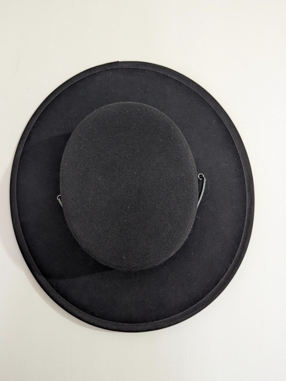 HNC Hatworks Agnoulita Black fur bolero hat made in Greece
